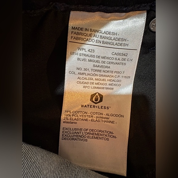 NWT Denizen Levi’s Mid Rise Skinny Essential Stretch Jeans Women’s Plus Size 20 - Picture 5 of 5